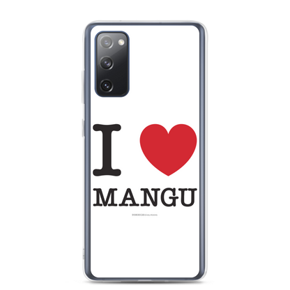 I Love Mangu Samsung Case  - 2020 - DominicanGirlfriend.com - Frases Dominicanas - República Dominicana Lifestyle Graphic T-Shirts Streetwear & Accessories - New York - Bronx - Washington Heights - Miami - Florida - Boca Chica - USA - Dominican Clothing