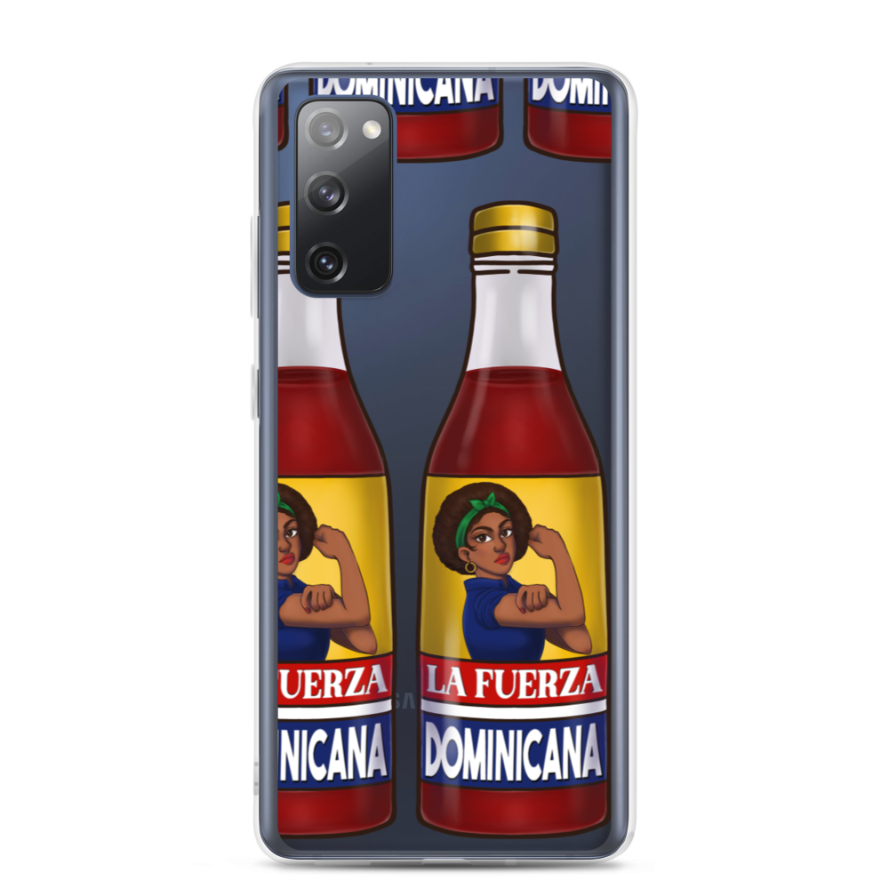 La Fuerza Dominicana Samsung Case  - 2020 - DominicanGirlfriend.com - Frases Dominicanas - República Dominicana Lifestyle Graphic T-Shirts Streetwear & Accessories - New York - Bronx - Washington Heights - Miami - Florida - Boca Chica - USA - Dominican Clothing