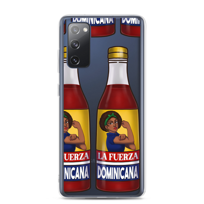 La Fuerza Dominicana Samsung Case  - 2020 - DominicanGirlfriend.com - Frases Dominicanas - República Dominicana Lifestyle Graphic T-Shirts Streetwear & Accessories - New York - Bronx - Washington Heights - Miami - Florida - Boca Chica - USA - Dominican Clothing