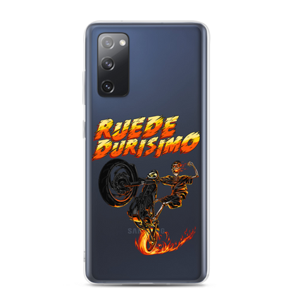 Ruede Durisimo Samsung Case  - 2020 - DominicanGirlfriend.com - Frases Dominicanas - República Dominicana Lifestyle Graphic T-Shirts Streetwear & Accessories - New York - Bronx - Washington Heights - Miami - Florida - Boca Chica - USA - Dominican Clothing