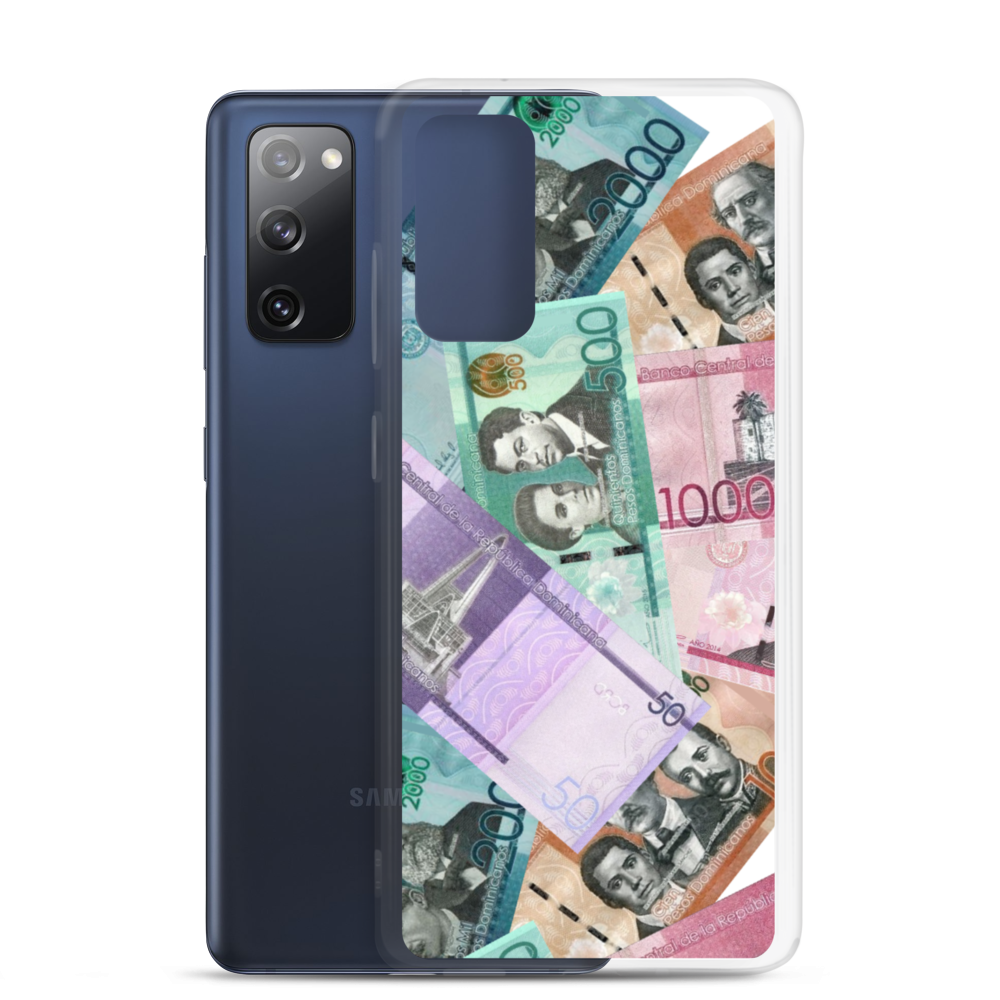 Dominican Pesos Samsung Case  - 2020 - DominicanGirlfriend.com - Frases Dominicanas - República Dominicana Lifestyle Graphic T-Shirts Streetwear & Accessories - New York - Bronx - Washington Heights - Miami - Florida - Boca Chica - USA - Dominican Clothing
