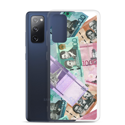 Dominican Pesos Samsung Case  - 2020 - DominicanGirlfriend.com - Frases Dominicanas - República Dominicana Lifestyle Graphic T-Shirts Streetwear & Accessories - New York - Bronx - Washington Heights - Miami - Florida - Boca Chica - USA - Dominican Clothing
