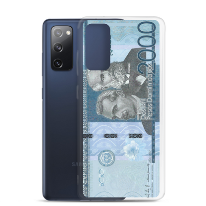 2000 Dominican Pesos Samsung Case  - 2020 - DominicanGirlfriend.com - Frases Dominicanas - República Dominicana Lifestyle Graphic T-Shirts Streetwear & Accessories - New York - Bronx - Washington Heights - Miami - Florida - Boca Chica - USA - Dominican Clothing