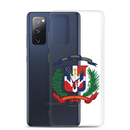 Escudo de la República Dominicana Samsung Case  - 2020 - DominicanGirlfriend.com - Frases Dominicanas - República Dominicana Lifestyle Graphic T-Shirts Streetwear & Accessories - New York - Bronx - Washington Heights - Miami - Florida - Boca Chica - USA - Dominican Clothing