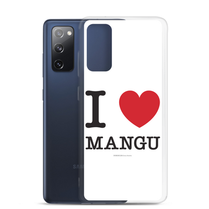 I Love Mangu Samsung Case  - 2020 - DominicanGirlfriend.com - Frases Dominicanas - República Dominicana Lifestyle Graphic T-Shirts Streetwear & Accessories - New York - Bronx - Washington Heights - Miami - Florida - Boca Chica - USA - Dominican Clothing