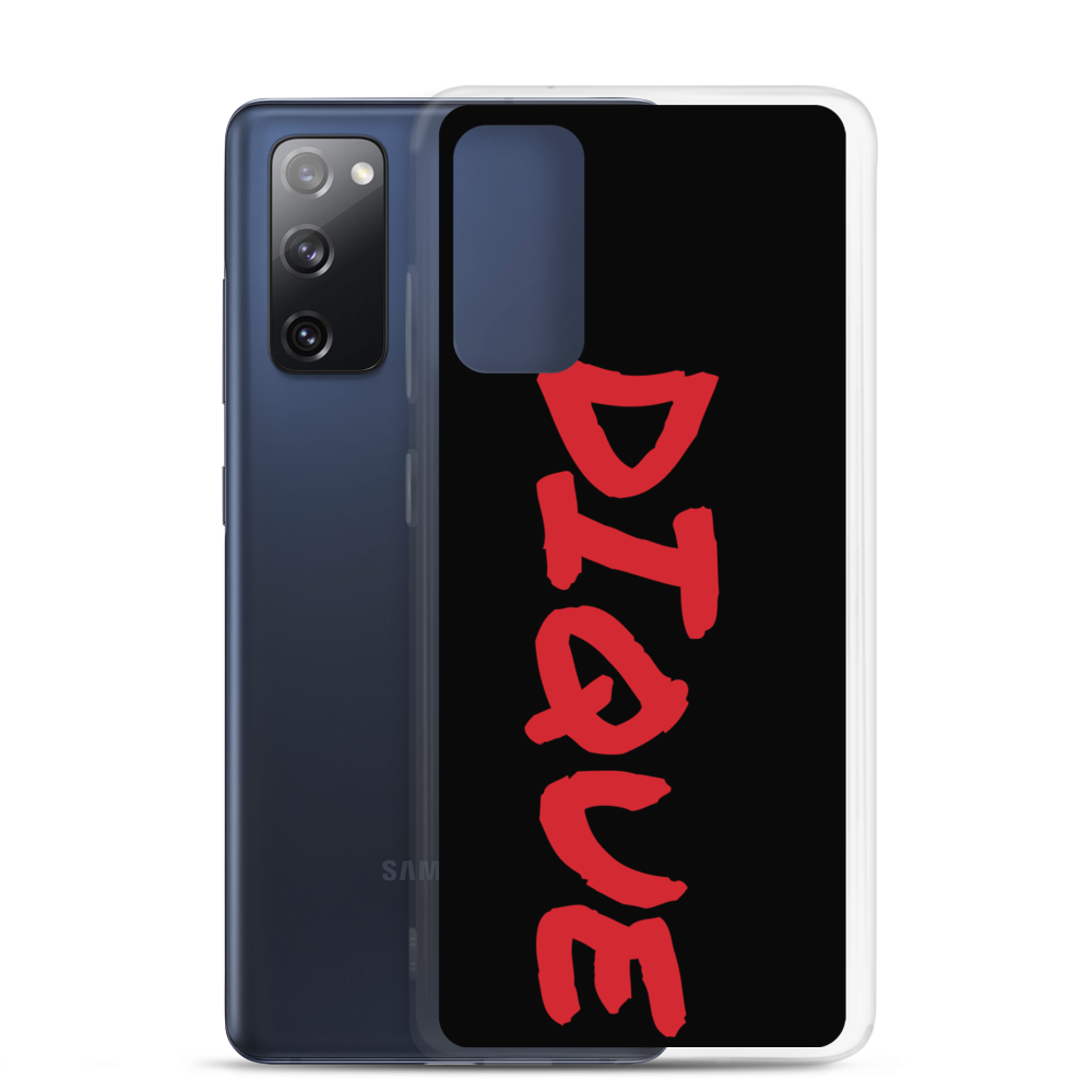 Dique Samsung Case  - 2020 - DominicanGirlfriend.com - Frases Dominicanas - República Dominicana Lifestyle Graphic T-Shirts Streetwear & Accessories - New York - Bronx - Washington Heights - Miami - Florida - Boca Chica - USA - Dominican Clothing