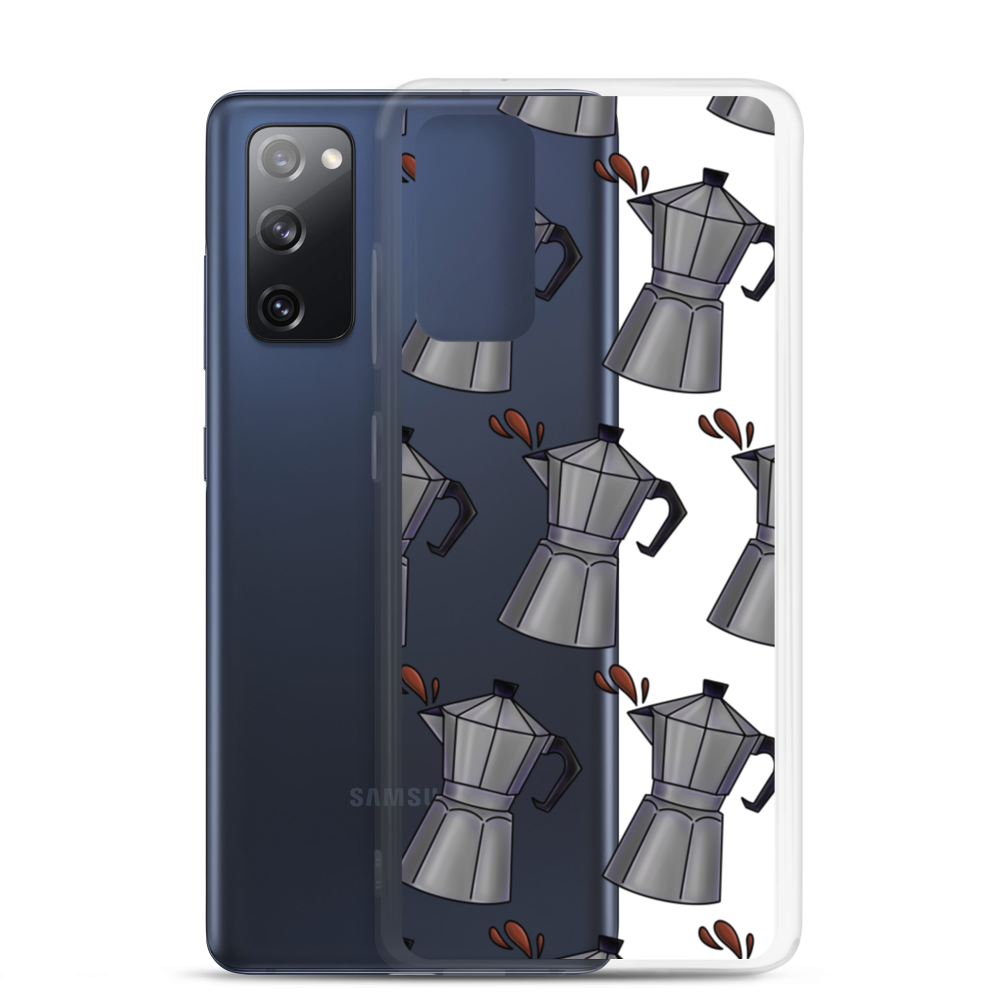 Cafetera Samsung Case  - 2020 - DominicanGirlfriend.com - Frases Dominicanas - República Dominicana Lifestyle Graphic T-Shirts Streetwear & Accessories - New York - Bronx - Washington Heights - Miami - Florida - Boca Chica - USA - Dominican Clothing