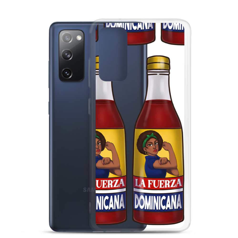 La Fuerza Dominicana Samsung Case  - 2020 - DominicanGirlfriend.com - Frases Dominicanas - República Dominicana Lifestyle Graphic T-Shirts Streetwear & Accessories - New York - Bronx - Washington Heights - Miami - Florida - Boca Chica - USA - Dominican Clothing