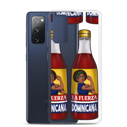 La Fuerza Dominicana Samsung Case  - 2020 - DominicanGirlfriend.com - Frases Dominicanas - República Dominicana Lifestyle Graphic T-Shirts Streetwear & Accessories - New York - Bronx - Washington Heights - Miami - Florida - Boca Chica - USA - Dominican Clothing