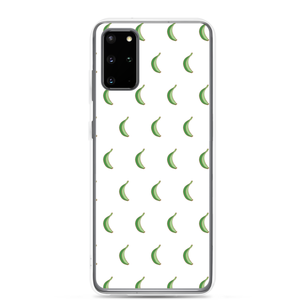 Platano All-Over Samsung Case (White)  - 2020 - DominicanGirlfriend.com - Frases Dominicanas - República Dominicana Lifestyle Graphic T-Shirts Streetwear & Accessories - New York - Bronx - Washington Heights - Miami - Florida - Boca Chica - USA - Dominican Clothing