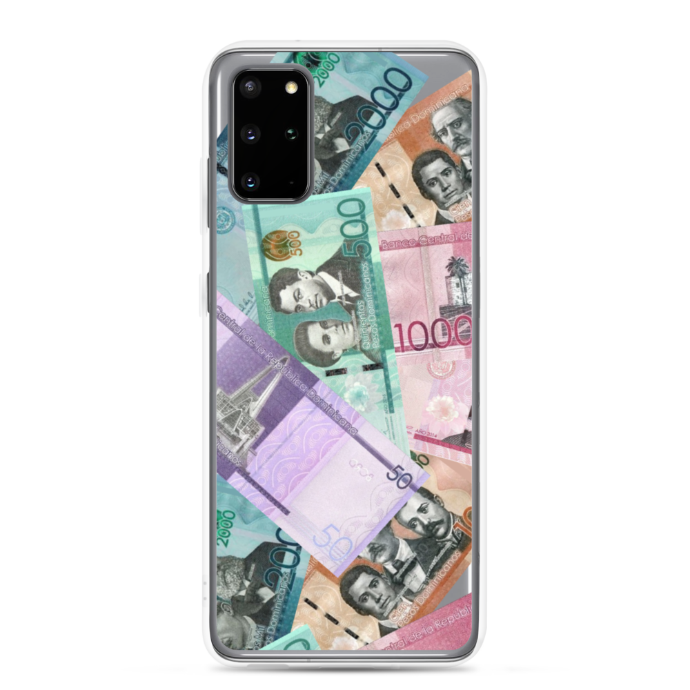Dominican Pesos Samsung Case  - 2020 - DominicanGirlfriend.com - Frases Dominicanas - República Dominicana Lifestyle Graphic T-Shirts Streetwear & Accessories - New York - Bronx - Washington Heights - Miami - Florida - Boca Chica - USA - Dominican Clothing