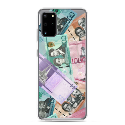 Dominican Pesos Samsung Case  - 2020 - DominicanGirlfriend.com - Frases Dominicanas - República Dominicana Lifestyle Graphic T-Shirts Streetwear & Accessories - New York - Bronx - Washington Heights - Miami - Florida - Boca Chica - USA - Dominican Clothing