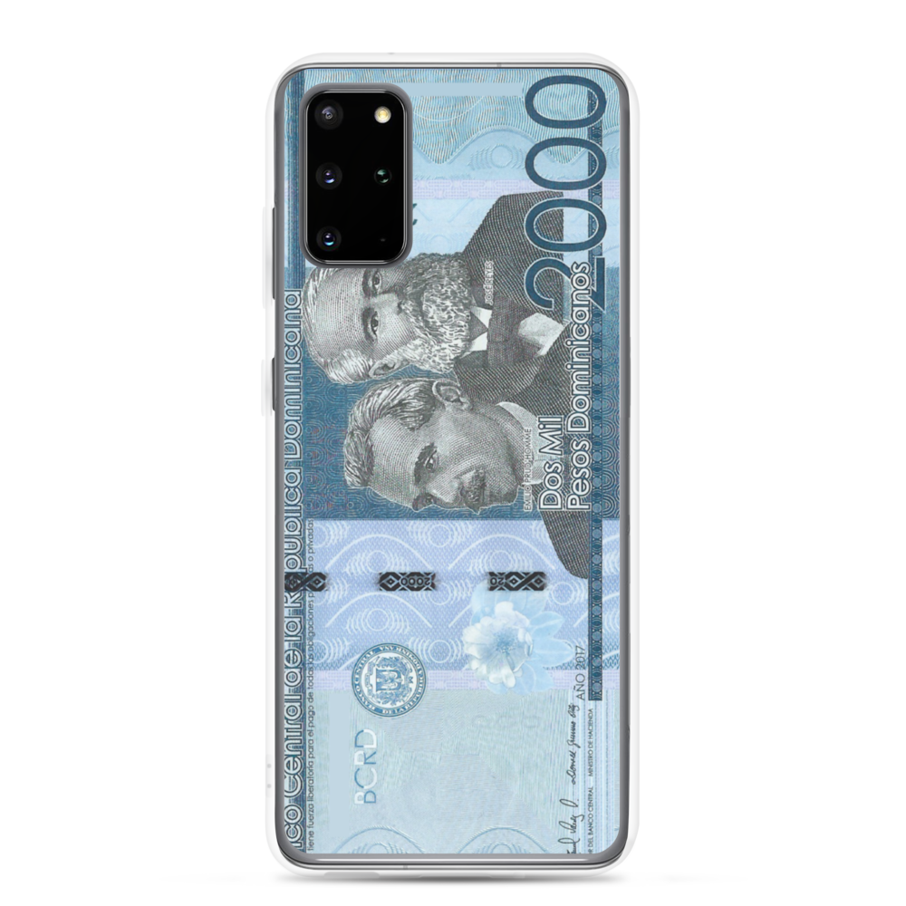 2000 Dominican Pesos Samsung Case  - 2020 - DominicanGirlfriend.com - Frases Dominicanas - República Dominicana Lifestyle Graphic T-Shirts Streetwear & Accessories - New York - Bronx - Washington Heights - Miami - Florida - Boca Chica - USA - Dominican Clothing