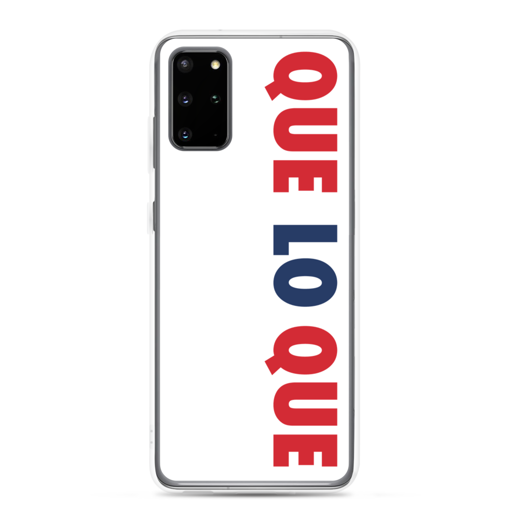 Que Lo Que Samsung Case  - 2020 - DominicanGirlfriend.com - Frases Dominicanas - República Dominicana Lifestyle Graphic T-Shirts Streetwear & Accessories - New York - Bronx - Washington Heights - Miami - Florida - Boca Chica - USA - Dominican Clothing