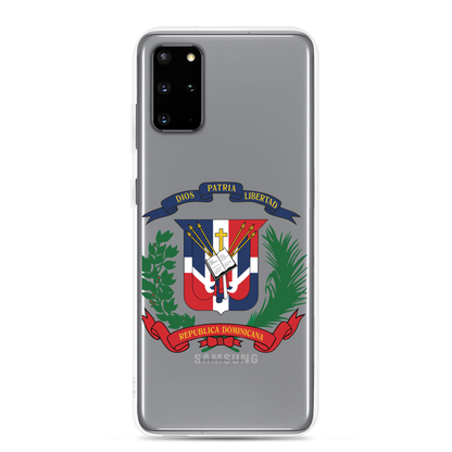 Escudo de la República Dominicana Samsung Case  - 2020 - DominicanGirlfriend.com - Frases Dominicanas - República Dominicana Lifestyle Graphic T-Shirts Streetwear & Accessories - New York - Bronx - Washington Heights - Miami - Florida - Boca Chica - USA - Dominican Clothing