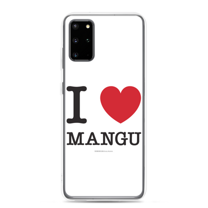 I Love Mangu Samsung Case  - 2020 - DominicanGirlfriend.com - Frases Dominicanas - República Dominicana Lifestyle Graphic T-Shirts Streetwear & Accessories - New York - Bronx - Washington Heights - Miami - Florida - Boca Chica - USA - Dominican Clothing