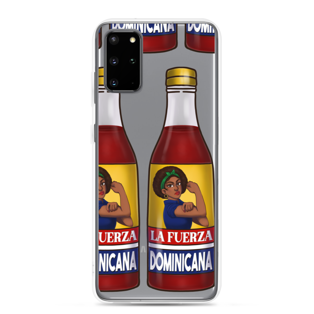 La Fuerza Dominicana Samsung Case  - 2020 - DominicanGirlfriend.com - Frases Dominicanas - República Dominicana Lifestyle Graphic T-Shirts Streetwear & Accessories - New York - Bronx - Washington Heights - Miami - Florida - Boca Chica - USA - Dominican Clothing