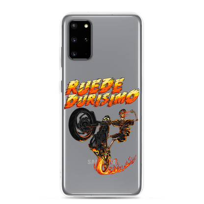 Ruede Durisimo Samsung Case  - 2020 - DominicanGirlfriend.com - Frases Dominicanas - República Dominicana Lifestyle Graphic T-Shirts Streetwear & Accessories - New York - Bronx - Washington Heights - Miami - Florida - Boca Chica - USA - Dominican Clothing