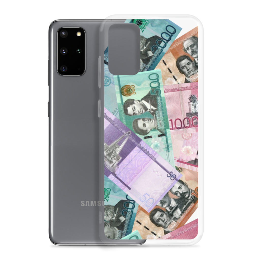 Dominican Pesos Samsung Case  - 2020 - DominicanGirlfriend.com - Frases Dominicanas - República Dominicana Lifestyle Graphic T-Shirts Streetwear & Accessories - New York - Bronx - Washington Heights - Miami - Florida - Boca Chica - USA - Dominican Clothing