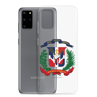 Escudo de la República Dominicana Samsung Case  - 2020 - DominicanGirlfriend.com - Frases Dominicanas - República Dominicana Lifestyle Graphic T-Shirts Streetwear & Accessories - New York - Bronx - Washington Heights - Miami - Florida - Boca Chica - USA - Dominican Clothing