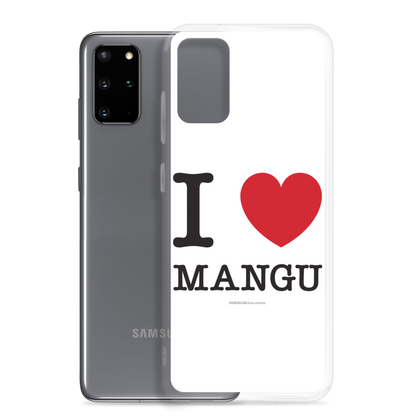 I Love Mangu Samsung Case  - 2020 - DominicanGirlfriend.com - Frases Dominicanas - República Dominicana Lifestyle Graphic T-Shirts Streetwear & Accessories - New York - Bronx - Washington Heights - Miami - Florida - Boca Chica - USA - Dominican Clothing