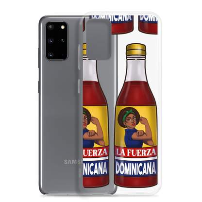 La Fuerza Dominicana Samsung Case  - 2020 - DominicanGirlfriend.com - Frases Dominicanas - República Dominicana Lifestyle Graphic T-Shirts Streetwear & Accessories - New York - Bronx - Washington Heights - Miami - Florida - Boca Chica - USA - Dominican Clothing