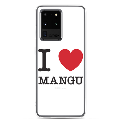 I Love Mangu Samsung Case  - 2020 - DominicanGirlfriend.com - Frases Dominicanas - República Dominicana Lifestyle Graphic T-Shirts Streetwear & Accessories - New York - Bronx - Washington Heights - Miami - Florida - Boca Chica - USA - Dominican Clothing