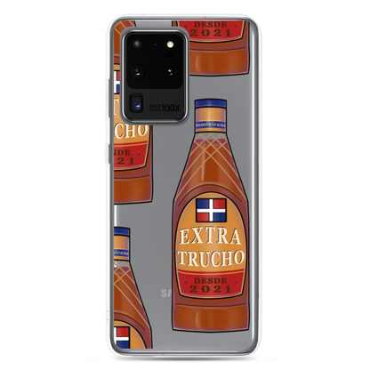 Extra Trucho Dominican Rum Samsung Case  - 2020 - DominicanGirlfriend.com - Frases Dominicanas - República Dominicana Lifestyle Graphic T-Shirts Streetwear & Accessories - New York - Bronx - Washington Heights - Miami - Florida - Boca Chica - USA - Dominican Clothing