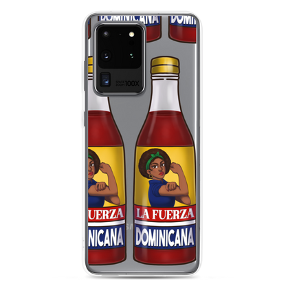 La Fuerza Dominicana Samsung Case  - 2020 - DominicanGirlfriend.com - Frases Dominicanas - República Dominicana Lifestyle Graphic T-Shirts Streetwear & Accessories - New York - Bronx - Washington Heights - Miami - Florida - Boca Chica - USA - Dominican Clothing
