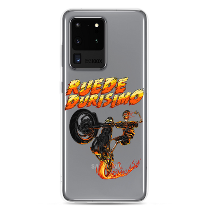 Ruede Durisimo Samsung Case  - 2020 - DominicanGirlfriend.com - Frases Dominicanas - República Dominicana Lifestyle Graphic T-Shirts Streetwear & Accessories - New York - Bronx - Washington Heights - Miami - Florida - Boca Chica - USA - Dominican Clothing