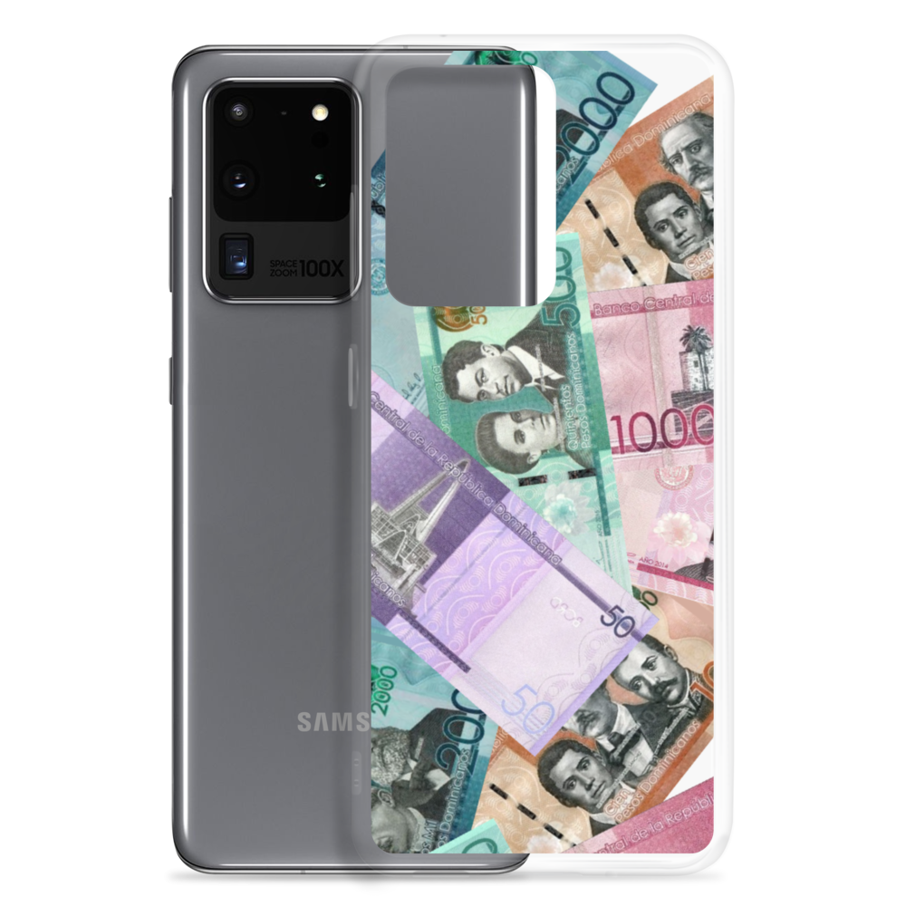Dominican Pesos Samsung Case  - 2020 - DominicanGirlfriend.com - Frases Dominicanas - República Dominicana Lifestyle Graphic T-Shirts Streetwear & Accessories - New York - Bronx - Washington Heights - Miami - Florida - Boca Chica - USA - Dominican Clothing