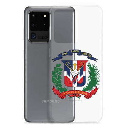 Escudo de la República Dominicana Samsung Case  - 2020 - DominicanGirlfriend.com - Frases Dominicanas - República Dominicana Lifestyle Graphic T-Shirts Streetwear & Accessories - New York - Bronx - Washington Heights - Miami - Florida - Boca Chica - USA - Dominican Clothing