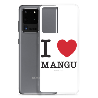 I Love Mangu Samsung Case  - 2020 - DominicanGirlfriend.com - Frases Dominicanas - República Dominicana Lifestyle Graphic T-Shirts Streetwear & Accessories - New York - Bronx - Washington Heights - Miami - Florida - Boca Chica - USA - Dominican Clothing