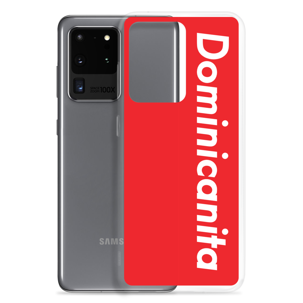 Dominicanita Samsung Case  - 2020 - DominicanGirlfriend.com - Frases Dominicanas - República Dominicana Lifestyle Graphic T-Shirts Streetwear & Accessories - New York - Bronx - Washington Heights - Miami - Florida - Boca Chica - USA - Dominican Clothing