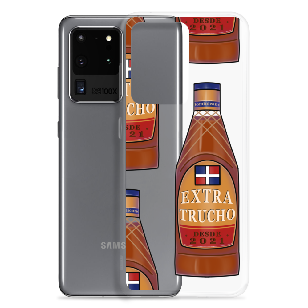 Extra Trucho Dominican Rum Samsung Case  - 2020 - DominicanGirlfriend.com - Frases Dominicanas - República Dominicana Lifestyle Graphic T-Shirts Streetwear & Accessories - New York - Bronx - Washington Heights - Miami - Florida - Boca Chica - USA - Dominican Clothing