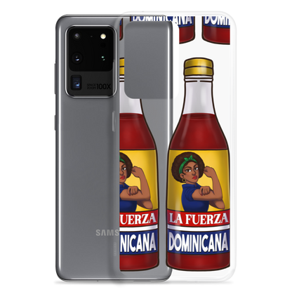 La Fuerza Dominicana Samsung Case  - 2020 - DominicanGirlfriend.com - Frases Dominicanas - República Dominicana Lifestyle Graphic T-Shirts Streetwear & Accessories - New York - Bronx - Washington Heights - Miami - Florida - Boca Chica - USA - Dominican Clothing