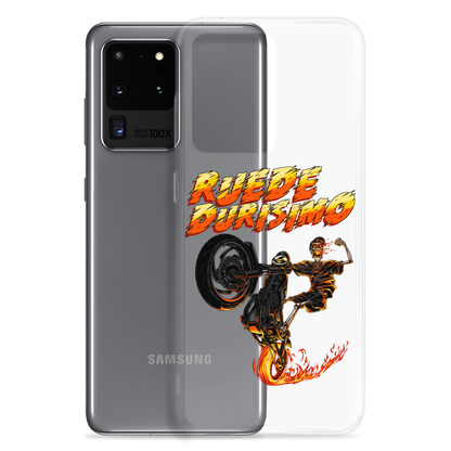 Ruede Durisimo Samsung Case  - 2020 - DominicanGirlfriend.com - Frases Dominicanas - República Dominicana Lifestyle Graphic T-Shirts Streetwear & Accessories - New York - Bronx - Washington Heights - Miami - Florida - Boca Chica - USA - Dominican Clothing