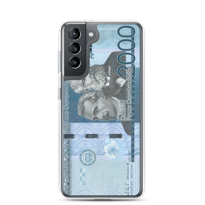 2000 Dominican Pesos Samsung Case  - 2020 - DominicanGirlfriend.com - Frases Dominicanas - República Dominicana Lifestyle Graphic T-Shirts Streetwear & Accessories - New York - Bronx - Washington Heights - Miami - Florida - Boca Chica - USA - Dominican Clothing