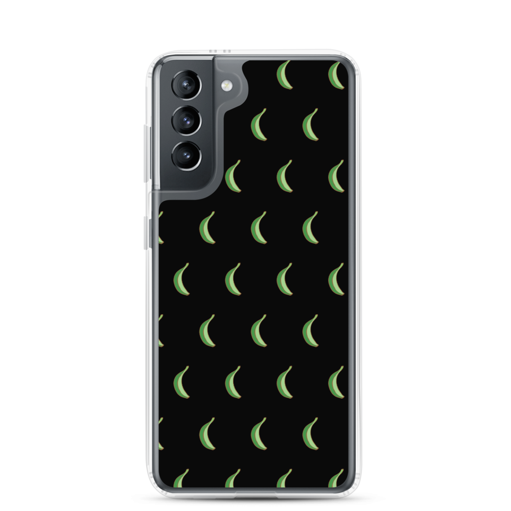 Platano All-Over Samsung Case (Black)  - 2020 - DominicanGirlfriend.com - Frases Dominicanas - República Dominicana Lifestyle Graphic T-Shirts Streetwear & Accessories - New York - Bronx - Washington Heights - Miami - Florida - Boca Chica - USA - Dominican Clothing