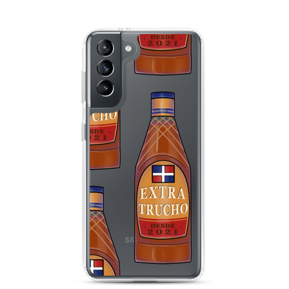 Extra Trucho Dominican Rum Samsung Case  - 2020 - DominicanGirlfriend.com - Frases Dominicanas - República Dominicana Lifestyle Graphic T-Shirts Streetwear & Accessories - New York - Bronx - Washington Heights - Miami - Florida - Boca Chica - USA - Dominican Clothing