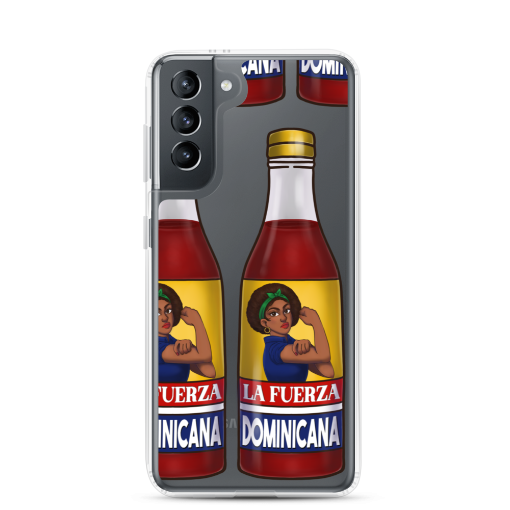 La Fuerza Dominicana Samsung Case  - 2020 - DominicanGirlfriend.com - Frases Dominicanas - República Dominicana Lifestyle Graphic T-Shirts Streetwear & Accessories - New York - Bronx - Washington Heights - Miami - Florida - Boca Chica - USA - Dominican Clothing
