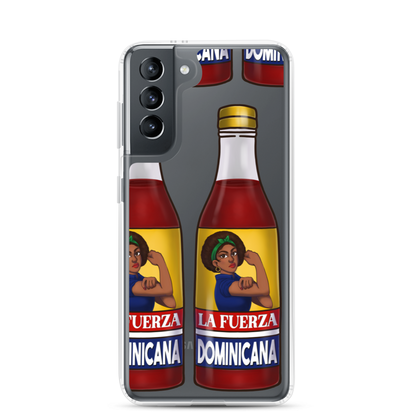 La Fuerza Dominicana Samsung Case  - 2020 - DominicanGirlfriend.com - Frases Dominicanas - República Dominicana Lifestyle Graphic T-Shirts Streetwear & Accessories - New York - Bronx - Washington Heights - Miami - Florida - Boca Chica - USA - Dominican Clothing