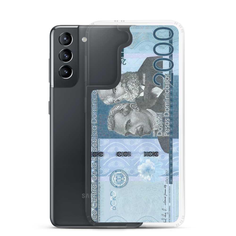 2000 Dominican Pesos Samsung Case  - 2020 - DominicanGirlfriend.com - Frases Dominicanas - República Dominicana Lifestyle Graphic T-Shirts Streetwear & Accessories - New York - Bronx - Washington Heights - Miami - Florida - Boca Chica - USA - Dominican Clothing