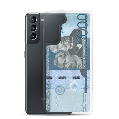 2000 Dominican Pesos Samsung Case  - 2020 - DominicanGirlfriend.com - Frases Dominicanas - República Dominicana Lifestyle Graphic T-Shirts Streetwear & Accessories - New York - Bronx - Washington Heights - Miami - Florida - Boca Chica - USA - Dominican Clothing