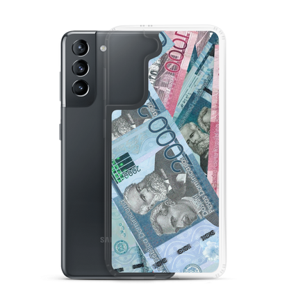1000 y 2000 Dominican Pesos Samsung Case  - 2020 - DominicanGirlfriend.com - Frases Dominicanas - República Dominicana Lifestyle Graphic T-Shirts Streetwear & Accessories - New York - Bronx - Washington Heights - Miami - Florida - Boca Chica - USA - Dominican Clothing