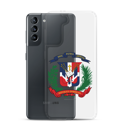 Escudo de la República Dominicana Samsung Case  - 2020 - DominicanGirlfriend.com - Frases Dominicanas - República Dominicana Lifestyle Graphic T-Shirts Streetwear & Accessories - New York - Bronx - Washington Heights - Miami - Florida - Boca Chica - USA - Dominican Clothing