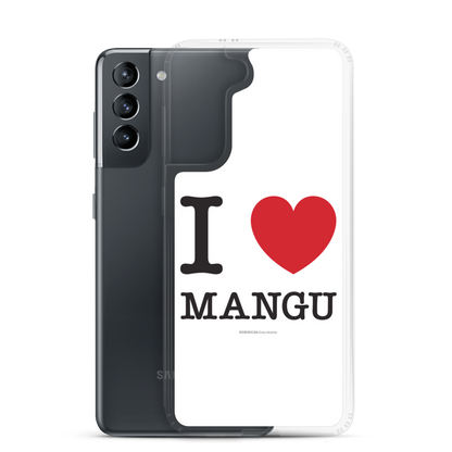 I Love Mangu Samsung Case  - 2020 - DominicanGirlfriend.com - Frases Dominicanas - República Dominicana Lifestyle Graphic T-Shirts Streetwear & Accessories - New York - Bronx - Washington Heights - Miami - Florida - Boca Chica - USA - Dominican Clothing