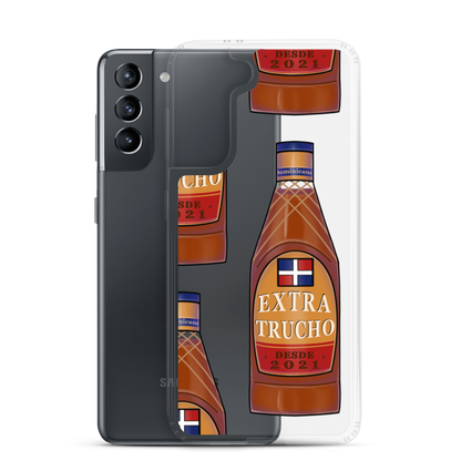Extra Trucho Dominican Rum Samsung Case  - 2020 - DominicanGirlfriend.com - Frases Dominicanas - República Dominicana Lifestyle Graphic T-Shirts Streetwear & Accessories - New York - Bronx - Washington Heights - Miami - Florida - Boca Chica - USA - Dominican Clothing