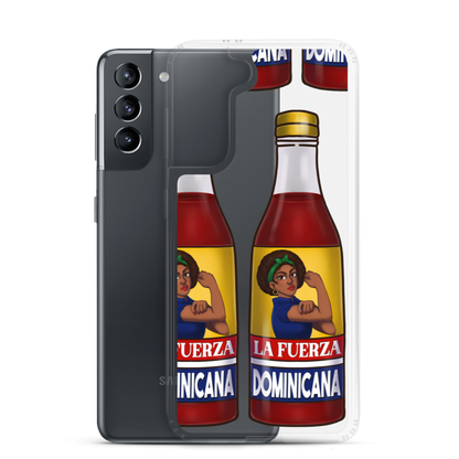 La Fuerza Dominicana Samsung Case  - 2020 - DominicanGirlfriend.com - Frases Dominicanas - República Dominicana Lifestyle Graphic T-Shirts Streetwear & Accessories - New York - Bronx - Washington Heights - Miami - Florida - Boca Chica - USA - Dominican Clothing