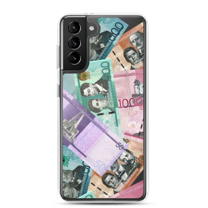 Dominican Pesos Samsung Case  - 2020 - DominicanGirlfriend.com - Frases Dominicanas - República Dominicana Lifestyle Graphic T-Shirts Streetwear & Accessories - New York - Bronx - Washington Heights - Miami - Florida - Boca Chica - USA - Dominican Clothing